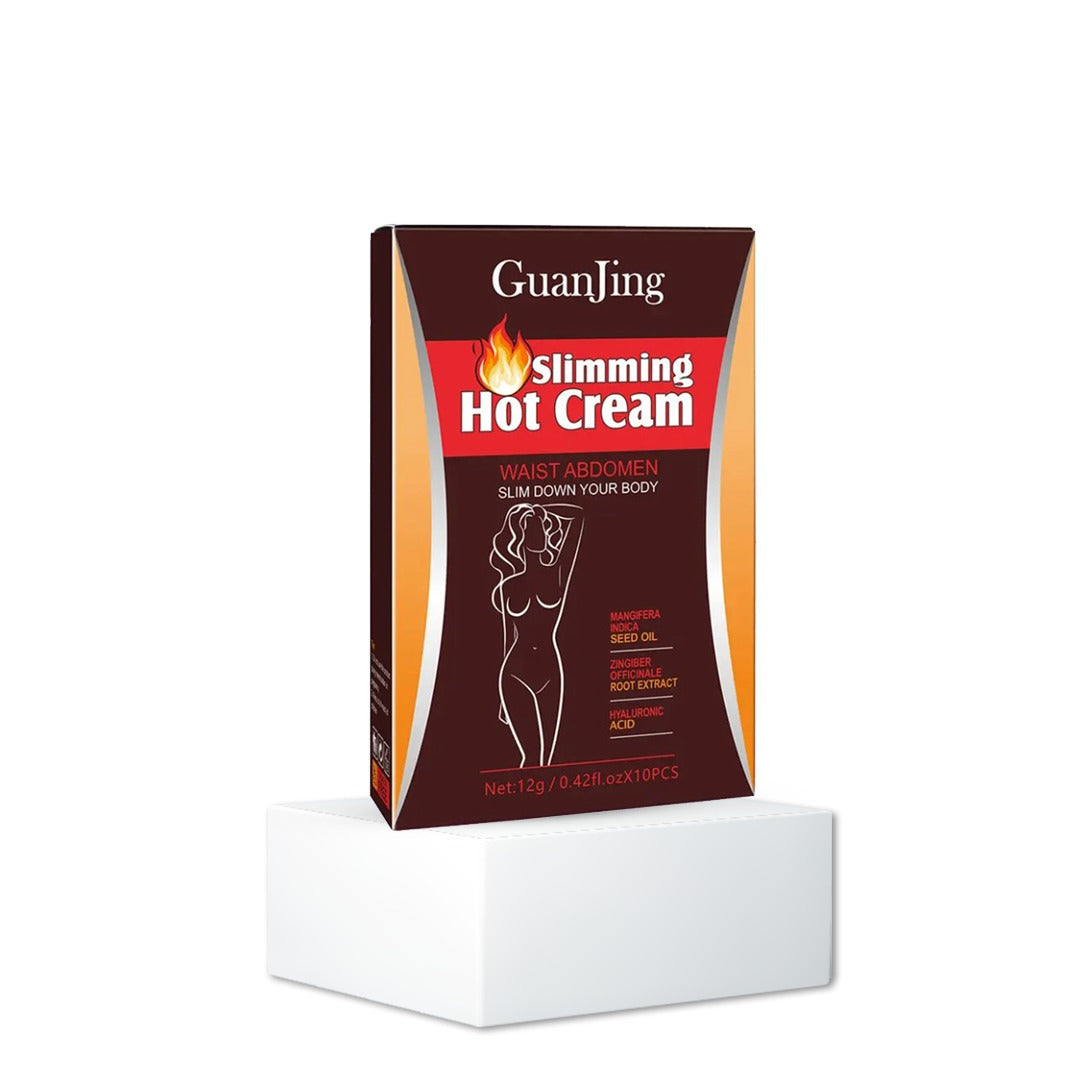 Guangjing Hot Cream Slimming Cream - 10 Pieces