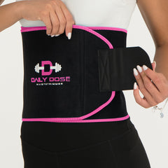 Daily Dose Thermal Corset - Pink Black